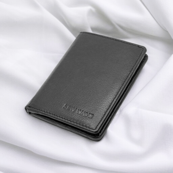 Black Leather Cardholder